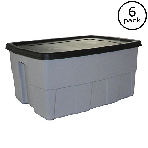 CX BLACK & YELLOW 27-Gallon Heavy Duty Commercial Storage Tote