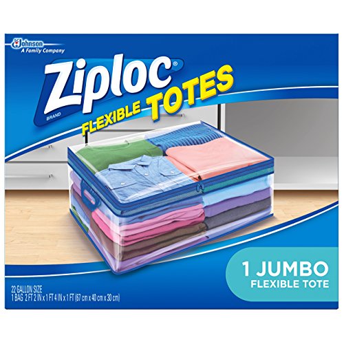 Ziploc Flexible Heavy Duty Compression Storage Totes (Jumbo Size)